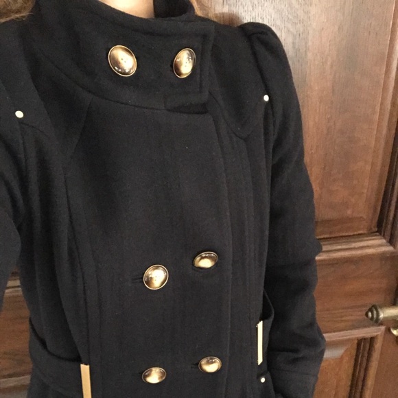 Anthropologie military style trench - Picture 3 of 8